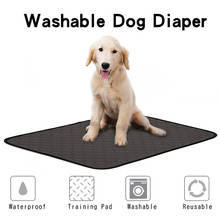 Reusable Dog Pee Pad Pet Training Puppy Pads Waterproof Diapers for Dog Urine Absorbent Mat Pads Pee Training Toilet Easy Clean 2024 - buy cheap
