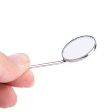 1pcs Dental Mouth Mirror Dia 24mm Reflector Dentist Equipment Stainless Steel Dental Mouth Mirror Oral Healthy 2024 - buy cheap