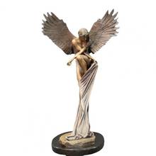 Angel Figures Statue Home Decoration Ornament Redemption Angel Creative Sculpture Resin Retro Decor For Office Church Decoration 2024 - buy cheap
