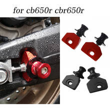 For HONDA CB650R cb 650r CBR650R CBR 650R 2014-2019 Motorcycle Accessories CNC Chain Adjustment Bracket Screw Rocker Reel Slider 2024 - buy cheap