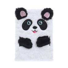 Cartoon Cat Panda Fluffy Diary Girls Journal Notebook Memo Pad Birthday Gift 2024 - buy cheap
