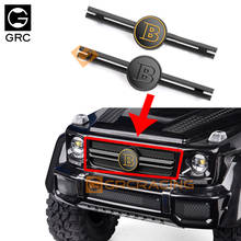 Grc frente pára-choques grill horizontal barra frente face grade de malha para 1/10 traxxas trx4 g500 82096-4 trx6 g63 88096-4 rc rastreador carro 2024 - compre barato