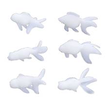 6 Shapes DIY Silicone Mini Goldfish Modeling Cute Fish Resin Art Mold Fillers Fish Shape Jewelry Fillings Jewelry Making 2024 - buy cheap