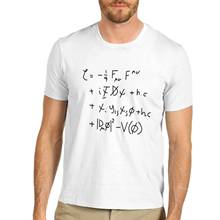Men's Standard Model Math Equation Funny T-Shirt Top Summer Fashion Streetwear T shirt Cotton Short sleeve Tee shirt homme 2024 - buy cheap
