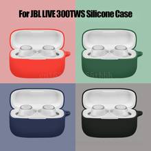 Capa protetora de silicone lavável para jbl, acessórios de proteção para fones de ouvido sem fio bluetooth 300tws 2024 - compre barato