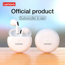 Original Lenovo HT38 TWS Earphone Wireless Bluetooth Headphones AI Control Mini Headset Stereo bass With Mic Noise Reduction 2024 - купить недорого