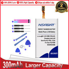 HSABAT 0 Cycle 300mAh EB-BR365ABE батарея для samsung gear Fit2 Pro фитнес SM-R365 R365 gear Fit 2 Pro запасной аккумулятор 2024 - купить недорого