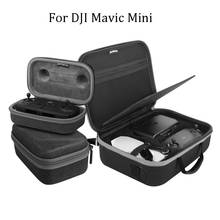 Mavic mini estojo de armazenamento para drone, capa dura com ombro para dji mavic mini drone e 2 baterias, controle remoto, bolsa de acessórios 2024 - compre barato