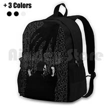 The Handler Outdoor Hiking Backpack Riding Climbing Sports Bag Muse Handler Drones Band Music Black White Origin Symmetry Holes 2024 - buy cheap