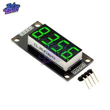 Green Color TM1637 4-Digit LED 0.36" 0.36Iinch 7 Segments Display Tube Clock Double Dots Module LED Display Module For Arduino 2024 - buy cheap