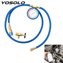 YOSOLO Car Air Conditioning Refrigerant Recharge Hose R134A Reparing Tools Pressure Gauge Measuring Kit Car Accessories 2024 - buy cheap