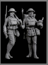 1/35 British Soldier Resin Figure Building Kit 2024 - buy cheap