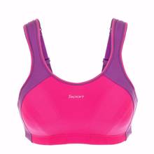 Sujetador deportivo de alto impacto para mujer, ropa interior sin aros con Control máximo, lencería 32, 34, 36, 38, 40, 42, B, C, D, DD, E, F 2024 - compra barato