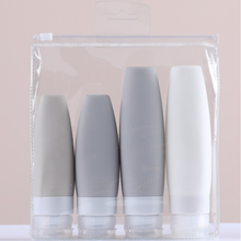 4pcs 60ml+90ml Portable Silicone Refillable Bottle Empty Travel Packing Press For Lotion Shampoo Cosmetic Squeeze Containers 2024 - buy cheap