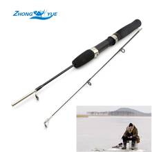 Promotion! 2pcs 80cm lce Fishing Spinning Rod Carbon Fiber Feeder Fishing Rods Winter Fishing Tackle Free shipping 2024 - buy cheap