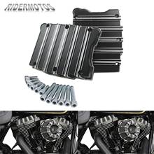 Motorcycle Black Rocker Box Top Cover Case For Harley Touring Road King Electra Glide Street Glide FLHR Softail Dyna Street Bob 2024 - buy cheap