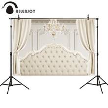 Allenjoy headboard photography headbed backdrop luxury curtain portrait pregnant slumber party studio background photophone 2024 - buy cheap