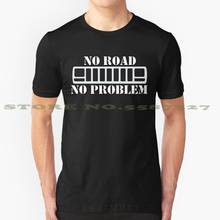 Nenhuma estrada nenhum problema da forma do vintage t-shirts xj cherokee 2024 - compre barato