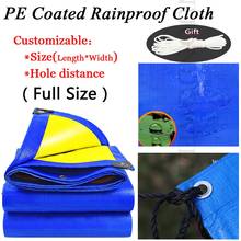Customize 160GSM PE Tarpaulin Rainproof Cloth Greenhouse Waterproof Tarpaulin Truck Tarp Sheet Stalls Sunshade Rainproof Cloth 2024 - buy cheap