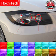 For BMW 3 Series E90 2005 - 2008 Accessories Latest Headlight Multi-color RGB LED Angel Eyes Halo Ring Eye DRL RF Remote Control 2024 - buy cheap