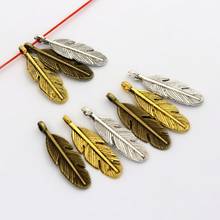 20pcs 29mm Antique Silver Color Bird Leather Metal Charm Pendant For Jewelry Making Diy Bracelet Necklace Accessories Wholesale 2024 - buy cheap