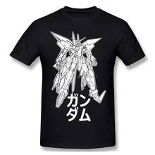Men Comfort Gundam Japanese Military Science Fiction T-Shirt GUNDAM TShirt Men Cotton Tees Harajuku Streetwear 2024 - buy cheap