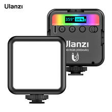 Ulanzi-Lámpara RGB para cámara de vídeo, luz LED para fotografía, 2500K-9000K, CRI95 regulable + batería integrada para estudio fotográfico, youtube 2024 - compra barato