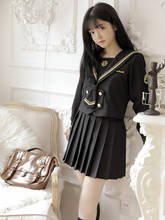 Genuine Defective JK Uniform Skirt Suit Full Set Japanese Girl  japanese school uniform  sailor shirt  school girl skirt 2024 - buy cheap