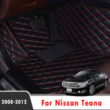 LHD Car Floor Mats For Nissan Teana J32 2012 2011 2010 2009 2008 Accessories Styling Protector Covers Decoration Auto Carpets 2024 - buy cheap