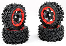 Screwed Terrain Wheel set  for 1/5 HPI ,KM  Rofun Baja 5B Buggy parts  rc car parts 4pcs/set 2024 - buy cheap