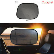 44x36cm Car Sun Shade UV Protection Car Curtain Car Window Sunshade Side Window Mesh Sun Visor Summer Protection Window Film 2024 - buy cheap