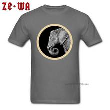 Camiseta clásica de algodón para hombre, camisa africana de diseño de arte indio, con estampado de Animal, regalo personalizado 2024 - compra barato