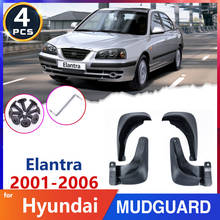 Guardabarros para coche, accesorios guardabarros para Hyundai Elantra 2001 ~ 2006 XD 2002 2003 2004 2005 2024 - compra barato