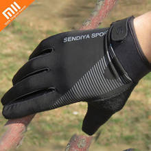 Xiaomi-guantes de ciclismo para hombre y mujer, manoplas transpirables de dedo completo para pantalla táctil, ciclismo de montaña y Pesca 2024 - compra barato