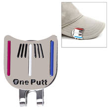 Alloy Golf Alignment Aiming Tool Ball Marker Magnetic Hat Clip 2024 - buy cheap