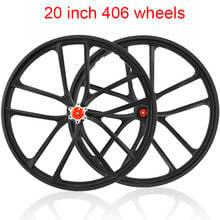 Mountain bike disc brake wheel 20 inch 406 bicycle disc brake alloy wheel wheel cassette wheels, Mountain bicycles, number of spoke 2024 - buy cheap