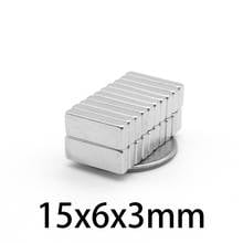10/20/30/50/100/200 pcs 15x5x3mm Powerful Small Magnets sheet Neodymium Magnet 15x5x3 Block Permanent NdFeB Magnet 15*5*3 mm 2024 - buy cheap