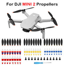 Hélice 4726 para drone dji mini 2, 8 peças, leve, adereços, lâmina de substituição, asas, ventiladores, peças de reposição para acessório mavic mini 2 2024 - compre barato