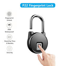 Smart Keyless Lock Fingerprint Door Lock Candado Huella Waterproof Padlock Anti-Theft Security Drawer Luggage Suitcase Cerradura 2024 - buy cheap