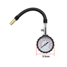 Motorcycle Tire Pressure Gauge 0-100 PSI Accurate Heavy Duty Air Pressure Car Tyre Gauge with Flexible Air Chuck For Vehicle 2024 - buy cheap