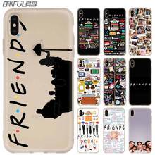 Silicone Soft Phone Case for iPhone 13 12 11 Pro X XS Max XR 8 7 6 Plus SE 2020 Coque Friends Together TV Shell 2024 - buy cheap