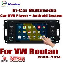 Reproductor Multimedia para coche, unidad principal de Audio y vídeo para VW Routan 2009-2014, sistema de navegación GPS con Android 2024 - compra barato