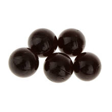 20x Black Glass Marbles. 16mm Diameter Ball with Storage Bag 2024 - buy cheap