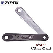 Left Side 170mm Bicycle Crank Arm Aluminum Alloy MTB Mountain Road Bike Crank Square Taper Bottom Bracket Bike Parts Crankset 2024 - buy cheap