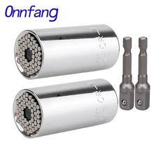 Onnfang 4pcs Multi Wrench Universal Sleeve Torque Socket Spanner Key Multi Set Of Keys and Heads Multifuntional Tools 7-19mm 2024 - buy cheap