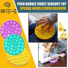 Push Pop Bubble Fidget  Sensory Toy Autism Special Needs Stress Reliever Toys Adult Kids Funny Antistress Toys Educational Toys 2024 - buy cheap