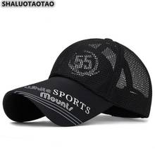 SHALUOTAOTAO-Sombrero de béisbol transpirable para hombre y mujer, gorra de béisbol transpirable para deportes al aire libre, ajustable, Unisex 2024 - compra barato