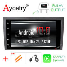 2 din Android 10 CAR Radio dvd GPS autoradio For Audi A4 B6 B7 S4 B7 B6 RS4 B7 SEAT EXEO auto stereo audio multimedia player dsp 2024 - buy cheap