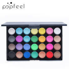 POPFEEL 28 Colors Colorful Eyeshadow Palette Matte Pearlescent Shimmer Makeup  Waterproof Cosmetics High Pigment Eye Shadow 2024 - buy cheap
