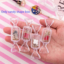 Caja de plástico transparente para embalaje de collar, pulsera, regalo, caja de joyería, 10 Uds. 8x2,3 cm 2024 - compra barato